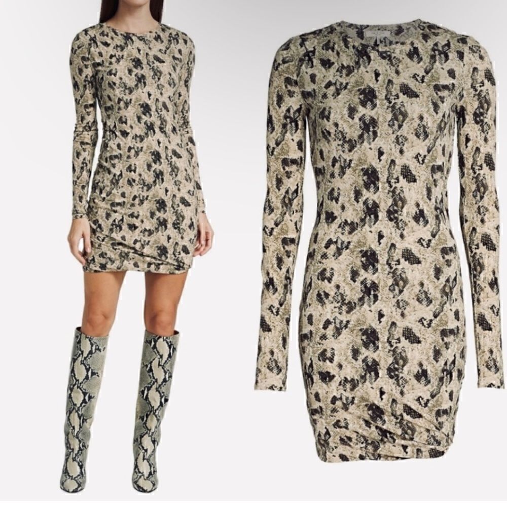 Rag & Bone Poppy Draped Mini Dress size XS NWT